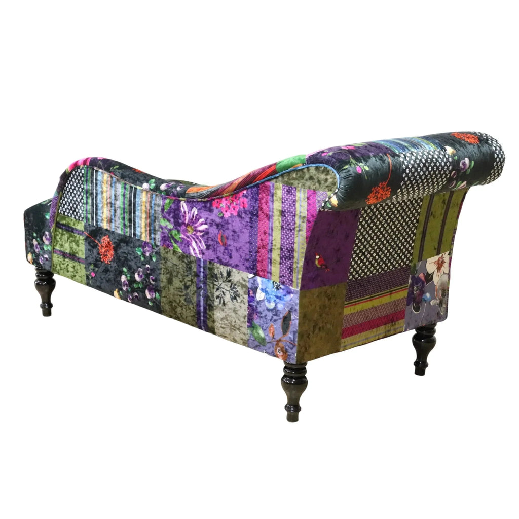 Winston Patchwork Chaise Chair | Day bed