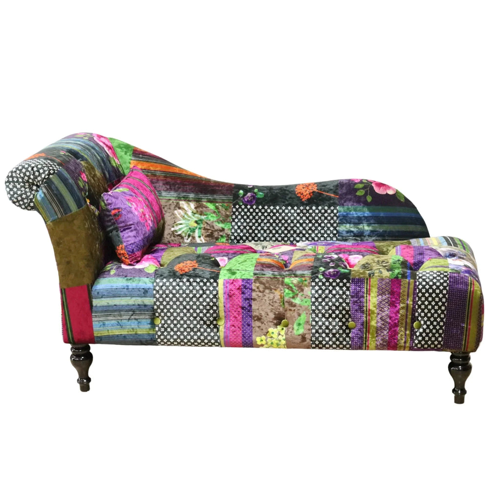 Winston Patchwork Chaise Chair | Day bed