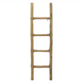 Wooden Ladder with Rope finish -  143cm