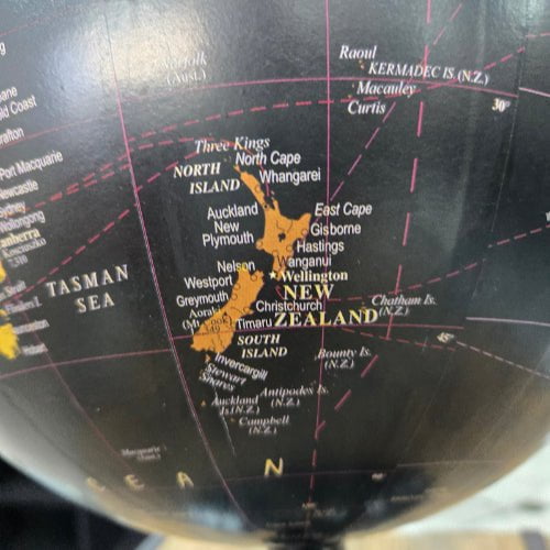 World Globe on Metal Stand - Large