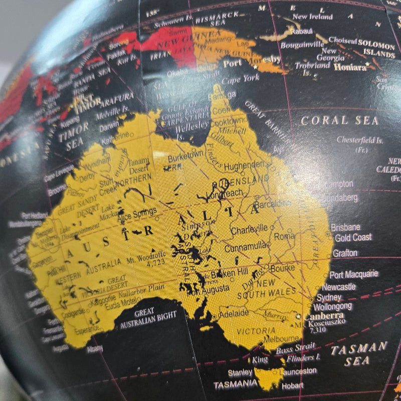 World Globe on Metal Stand - Large