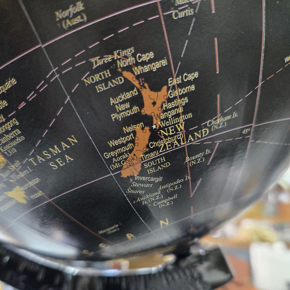 World Globe on Metal Stand - Medium
