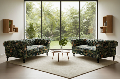 Yorkshire 3+2 Seater Chesterfield Sofa Set