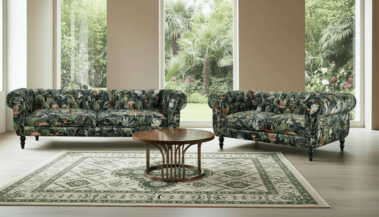 Yorkshire 3+2 Seater Chesterfield Sofa Set