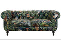 Yorkshire Chesterfield 2 Seater Sofa - Forest Green