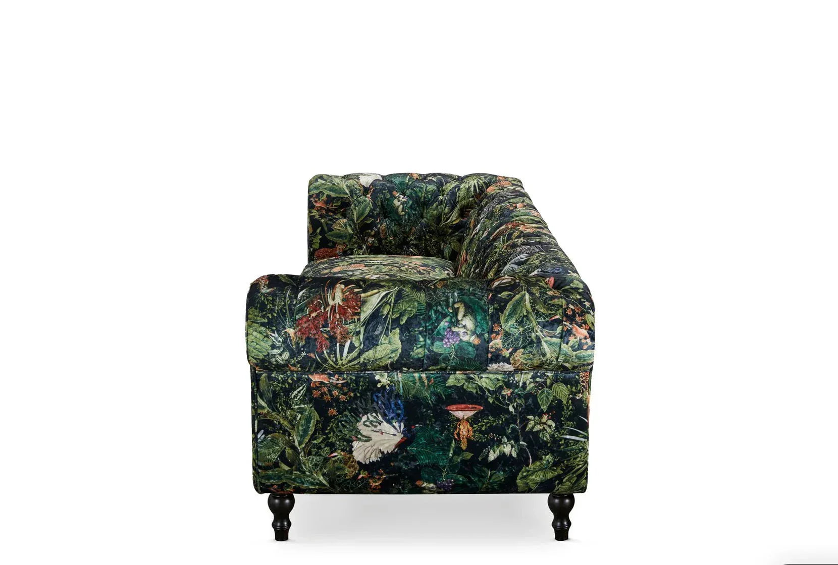 Yorkshire Chesterfield 3 Seater Sofa - Forest Green