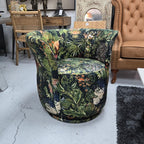 Yorkshire Patchwork Tub Swivel Chair