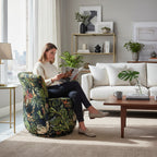 Yorkshire Patchwork Tub Swivel Chair