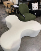 Georgia Boucle Ottoman XL