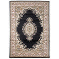 Iranshar Black Rug