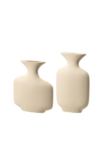 Tapered Vase w/Flat Mouth - Large