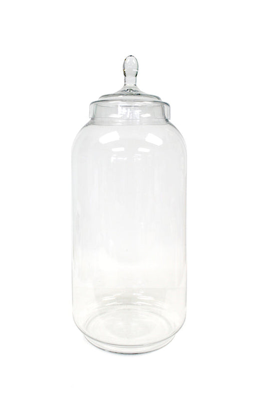 Glass Jar with Glass Lid Medium