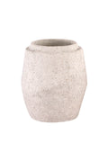 Zandra Off-White Terracotta Vase Small