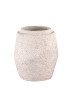 Zandra Off-White Terracotta Vase Small