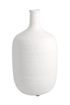 Irina White Bottle Vase - Large