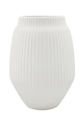 Nadia Ribbed Ceramic Vase