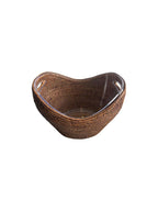Ice Bucket Rattan With Plastic Insert