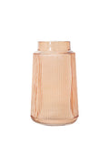 Sia Glass Vase Small Amber