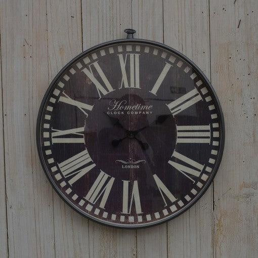 Wall Clock with Roman Numerals