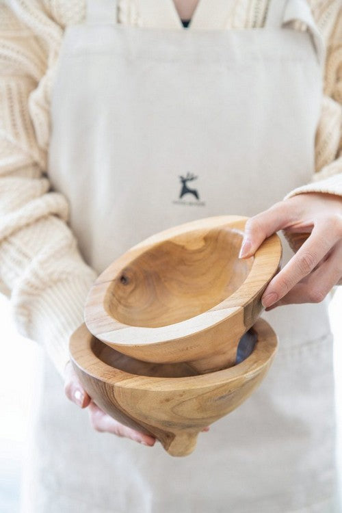 Teak Bowls - Set/2