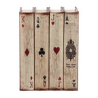 Playing Card Book Boxes S/4