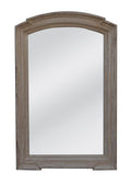 Rustic Mirror In Powder Grey