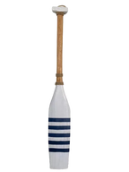 Decorative Wooden Oars Blue